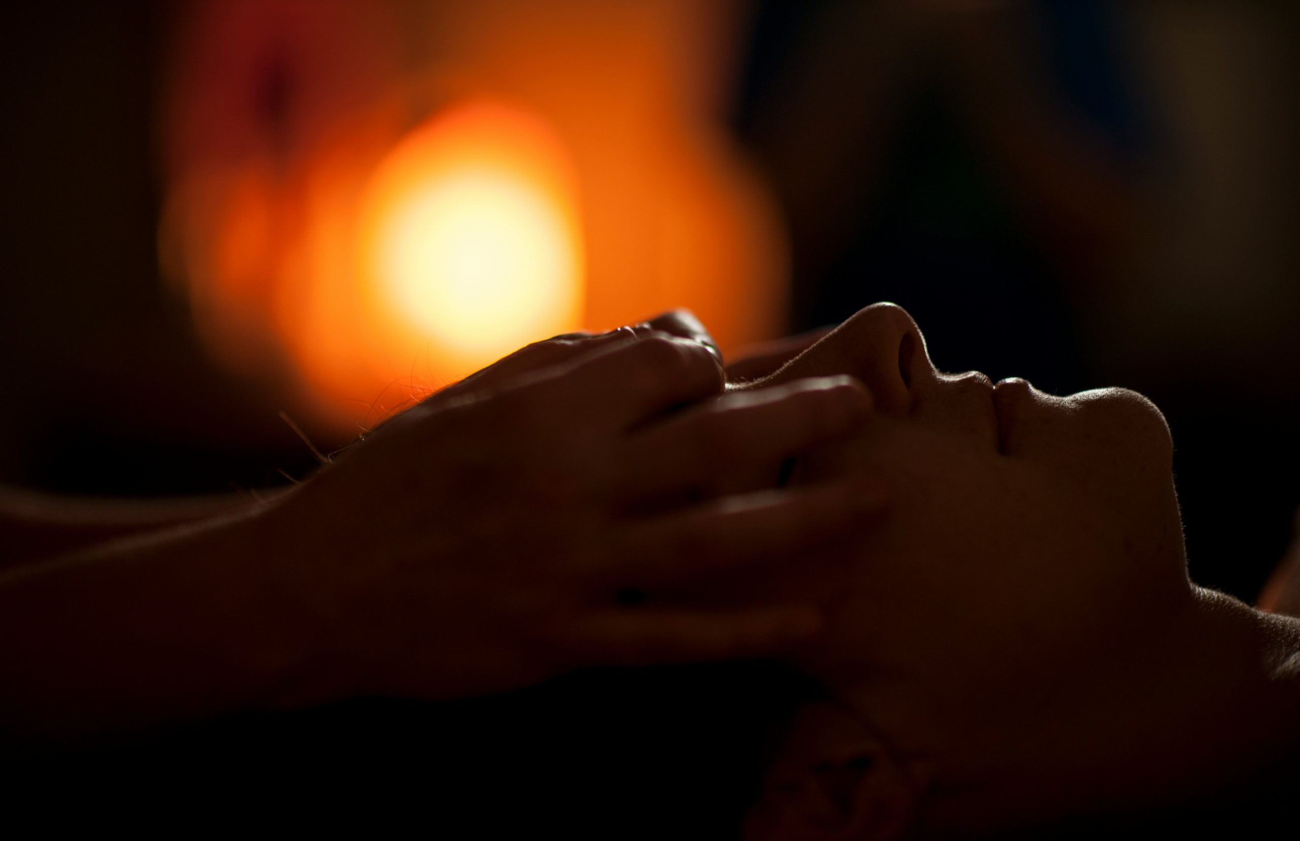 Forehead Massage